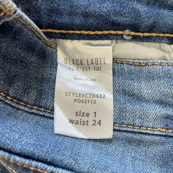 Black Label Mid Rise Skinny Jean Size 1/24 - Picture 6 of 8